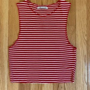 Zara Stripped Crop Top